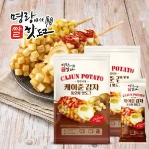 명랑핫도그 케이준감자 통모짜 핫도그 960g x 2팩 16개입)