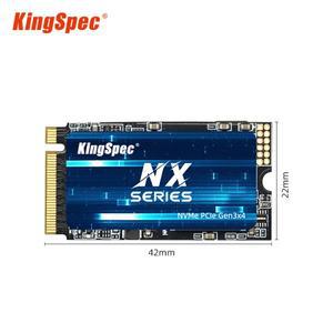 [호환품]KingSpec 256gb 512gb 1TB M2 SSD Gen3x4 NVMe 3500MB/s 2242 데스크탑 및 노트북용 내부 솔리드