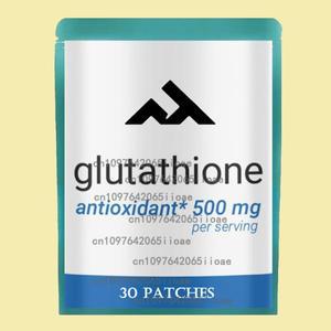 30 패치 프리미엄 글루타티온 - 밀크씨슬, NAC, 콜라겐, 비타민 C가 함유된 경피 감소 셀 웰니스