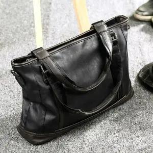 [셀러허브][라일리] Rly 남성 레트로백 비즈니즈 캐주얼 숄더백 노트북 수납 (S9548010)