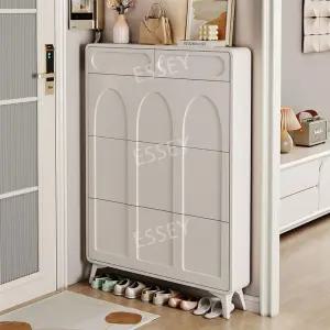 슬림 신발수납장 현관 신발장 정리대 틈새 신발 수납 초박형 좁은