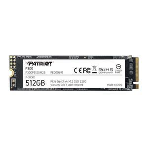 패트리어트 P300 M.2 PCIe Gen 저전력 소비 x 3 4 512GB SSD