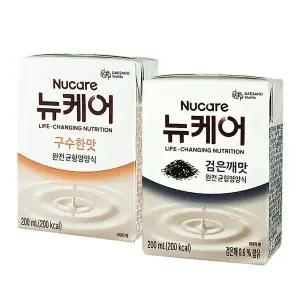 뉴케어 구수한맛 200ml 30개 + 뉴케어 검은깨맛 200ml 30개
