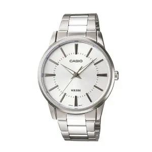 [신세계라이브쇼핑]카시오 MTP-1303D-7A 남성 클래식 라운드 아날로그 메탈 손목 시계