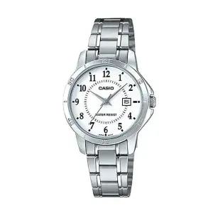[신세계라이브쇼핑]카시오 LTP-V004D-7B 여성 아날로그 메탈 손목 시계