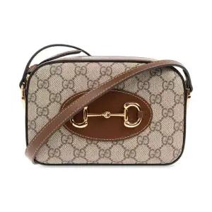 (선물포장)구찌 홀스빗 1955 스몰 숄더백 슈프림 브라운 760196