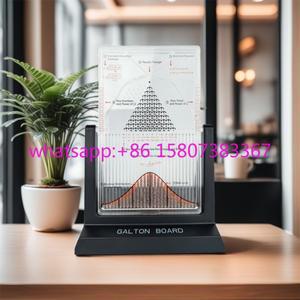 갈톤 보드 정규 분포 모델 과학적 데스크탑 장가공 스트레스 해소 예측 교육 도구