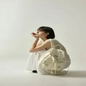 샐볼 SYMBOL NYLON BACKPACK IVORY  S221AC01IV