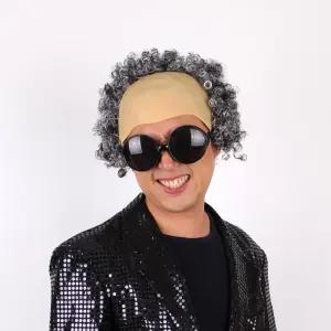 축제파티소품 대머리파마 코믹분장 가발 재밌는가발 웃긴분장