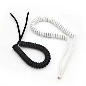 스프링코드 0.75SQx2C 백색 흑색 전기 전선 셀프인테리어