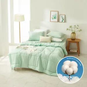 [롯데백화점]박홍근홈패션 슬로우 피그먼트 60수 아사면 워싱 이불베개세트 퀸(Q)