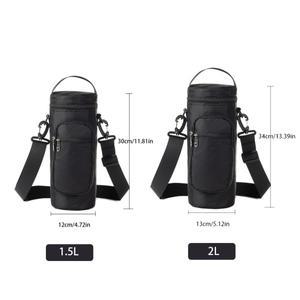 1L/2L 냉장 가방 옥스포드 호환 천 절연 물병 보관 여름 여행 하이킹 등산