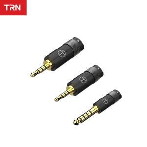 TRN Tx T2 PRO 플러그 8 코어 단결정 구리 도금 업그레이드 케이블 교체 가능 오디오 디자인 3.5MM 4.4MM