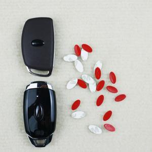 현대 호환 기아 호환 시리즈 차량한 자동차 키 장식 로고 스티커 리모컨 액세서리