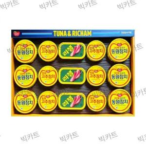 동원 튜나리챔 k호 선물세트 (쇼핑백 포함) 명절선물세트 설날 추석