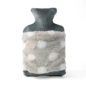 물주머니 보들보들 땡땡이 보온 핫팩주머니 800ml (WFHJJQ6)