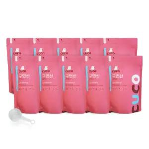 [CUCO]한내음 구연산 1kg 베이직 X 10개 가습기 세척 물때 청소 섬유유연제