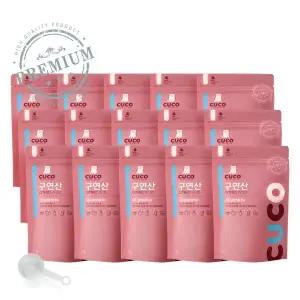 [CUCO]한내음 구연산 1kg 프리미엄 오스트리아산 X 15개 가습기 세척 물때 청소 섬유유연제