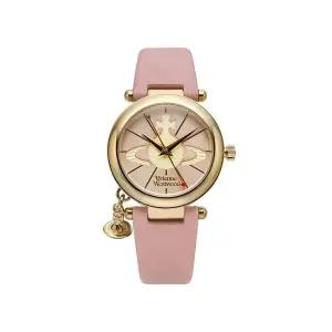 [비비안웨스트우드] VV006PKPK 오브 여성 가죽 손목 시계