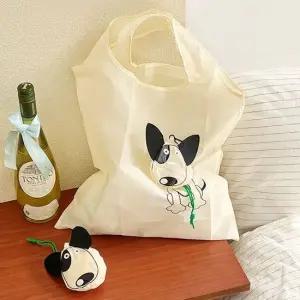 에코백숄더 퍼피포켓에코백