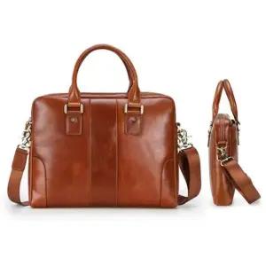 직장인가방 남자 가죽 손가방 정장 브리프케이스 브라운