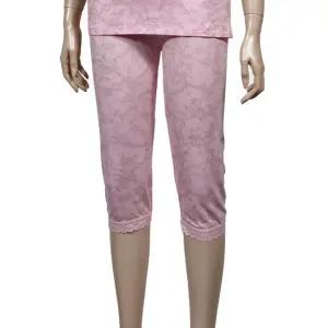 8부 꽃무늬 여성 내복 배앓이 할머니 개업 칠순 환갑 내의 할아버지 얇은