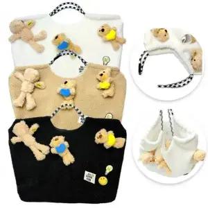 [하프클럽/]13De Marzo 윈터 곰돌이 겨울 따뜻 뽀글이 양털 보부