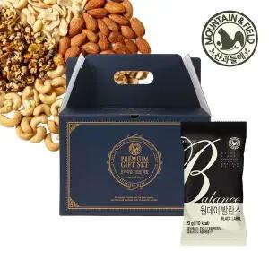 [산과들에] 하루견과 원데이발란스블랙 100봉 선물세트 (견과류선물세트)..[35656251]