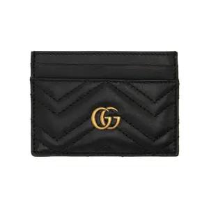 26SS GG 마몬트 마틀라세 카드지갑 블랙 443127 DTD1T 1000