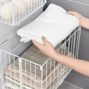 추천상품 철제 무타공 선반 자석 세탁바구니 틈새 마그네틱 접이식 다용도 신상 빨래바구니