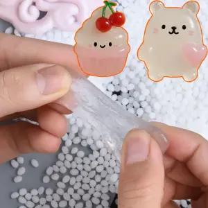 KC 물에녹는 플라스틱 젤리플라 100g 키링만들기 DIY공예 어린이공예 체험놀이