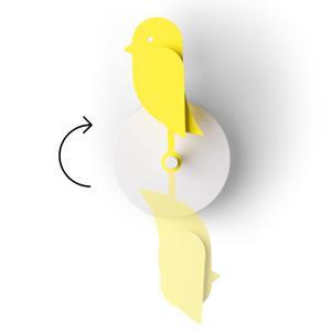 버디 2.0 - 디자인 실내 CO2 모니터 - 가정 및 사무실용 공기질 측정기 - 정신 및 신체 증진 - 모던 인테리어 장식 - 깨끗한 공기로 위험 감소(노란색, 풀버디)