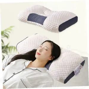 경추 목베개 거북목교정 일자목 목디스크 낮은필로우 숙면 경추베개