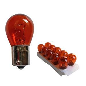 10pcs 자동차 1156 P21W BA15S 할로겐 램프 12v  흰색 후방 조명 브레이크 전구 중지 빛 후면 회전 신호 DR