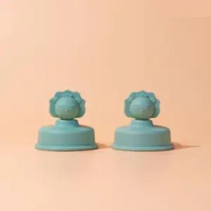 베베락 유아 빨대컵 원터치 호환용 토퍼 딥그린 2개 BNA