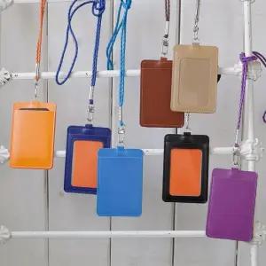 SS001 남녀공용 슬림 카드목걸이 카드지갑 슬림 카드홀더 카드목걸이 교통카드 학생지갑