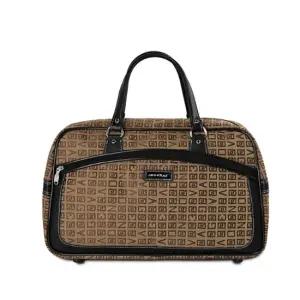 보스턴백 원통 가방 여행 골프 출장 브라운 여행용큰가방 보스턴백 빅사이즈 원통가방