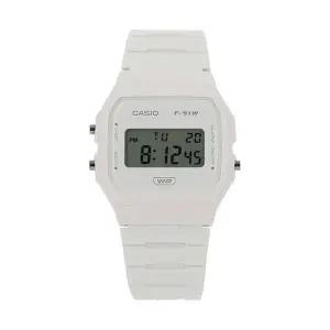 카시오 F-91WB-7ADF (F-91WB-7A) 디지털 스퀘어 빈티지 레트로 공용 우레탄시계
