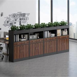 사무실 파티션수납장 공간분리 가벽 보관함 원목 화이트2도어80 다용도 서류 선반 캐비넷 체리나무 칸막이