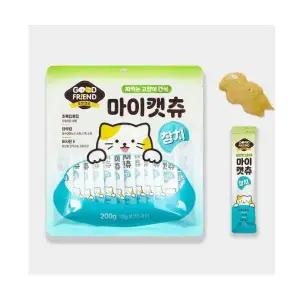 [굿프랜드] 마이캣츄 참치초록입홍합 200g(10g x20p) - 펫비투비 195612