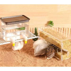 미니 메추리 키우기 사육장 급수기 자동 잉꼬 표준 새장 40 사육장urkoteer