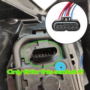 호환 BMW 1 2 3 4 시리즈 6Pin 후면 테일 라이트 램프 커넥터 피그 플러그 미리 배선 61132359993
