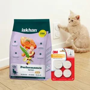 [SET] 이즈칸 캣 퍼포먼스 시니어 6.5kg +전기안전 소켓 (고양이 안전 세트)