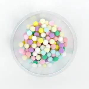폼폼이 뿅뿅이 칼라솜 10mm 1봉지(약180개입) 파스텔 컬러