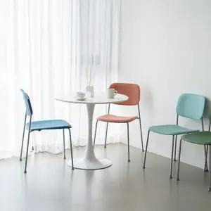 (무료배송) 비비드한 컬러 선택 디자인체어 식탁 및 화장대 다용도 의자 BJ5450