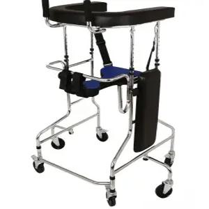 노인용 보행보조기 하체 어르신 실버 워커 환자 재활 접이식 휠체어