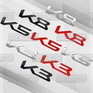 자동차 후면 트렁크 엠블럼, 금속 3D 스티커, 바디 데칼, 레터링 장식 스타일링, K8 K5 K3 스포티지 포르테