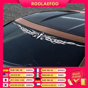 천사 날개 토템 자동차 스티커 라인 스티치 패션 비닐 외관 장식 액세서리 방수에 대한 대형 데칼