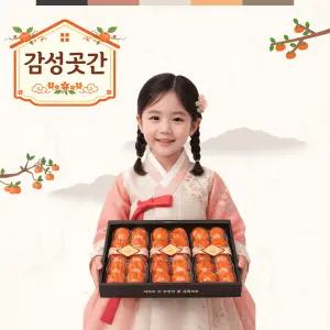 [감성곳간] 영동 대봉곶감 호두말이 프리미엄 선물세트 (반건시)