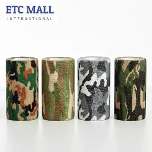 이티씨몰 자가점착 밴드 10cm 압박붕대 패턴 카모 4종 카모 포레스트 아마존 문빔 데저트 3+1